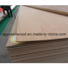 Madeira compensada comercial da madeira compensada 2.5mm da categoria da mobília da categoria E1